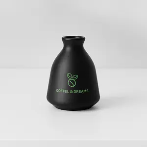 Modern Ceramic Vase - Black